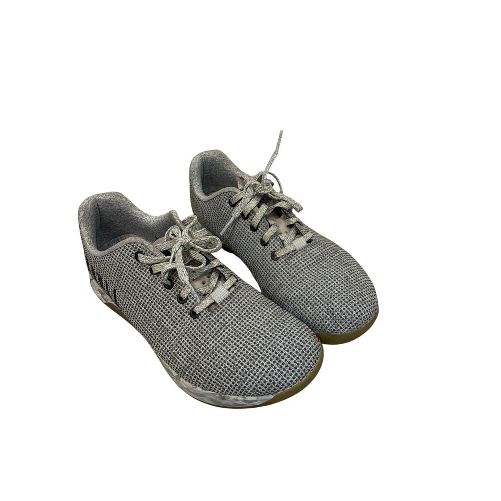 NOBULL Knit Trainer Heather Gray Cross Training Shoes Women's US 12.5 Men's 11